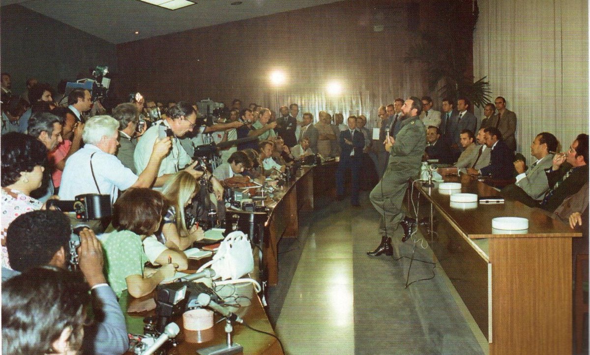 BrunoRguezP's tweet photo. Arribamos al 45 aniv. del "Diálogo del 78" tras fructíferas jornadas de intercambios #JuntosXCuba en la IV Conferencia "La Nación y la Emigración".

#LaPatriaCrece con el fortalecimiento continuo e irreversible de nuestros vínculos y la lucha común por un futuro #MejorSinBloqueo. https://t.co/e2YMwIPlDB