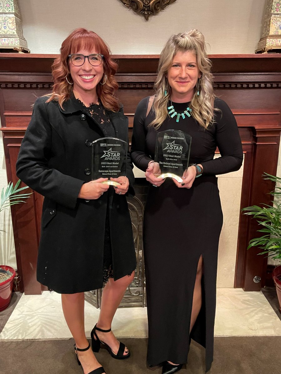 EdwardRose's tweet photo. Members of our Indy Portfolio shined at the VAMA Star Awards! These awards are a testament to your unwavering gratitude, hard work, and dedication. Congratulations to our stellar team! 🌟 https://t.co/bczj2vG3aW