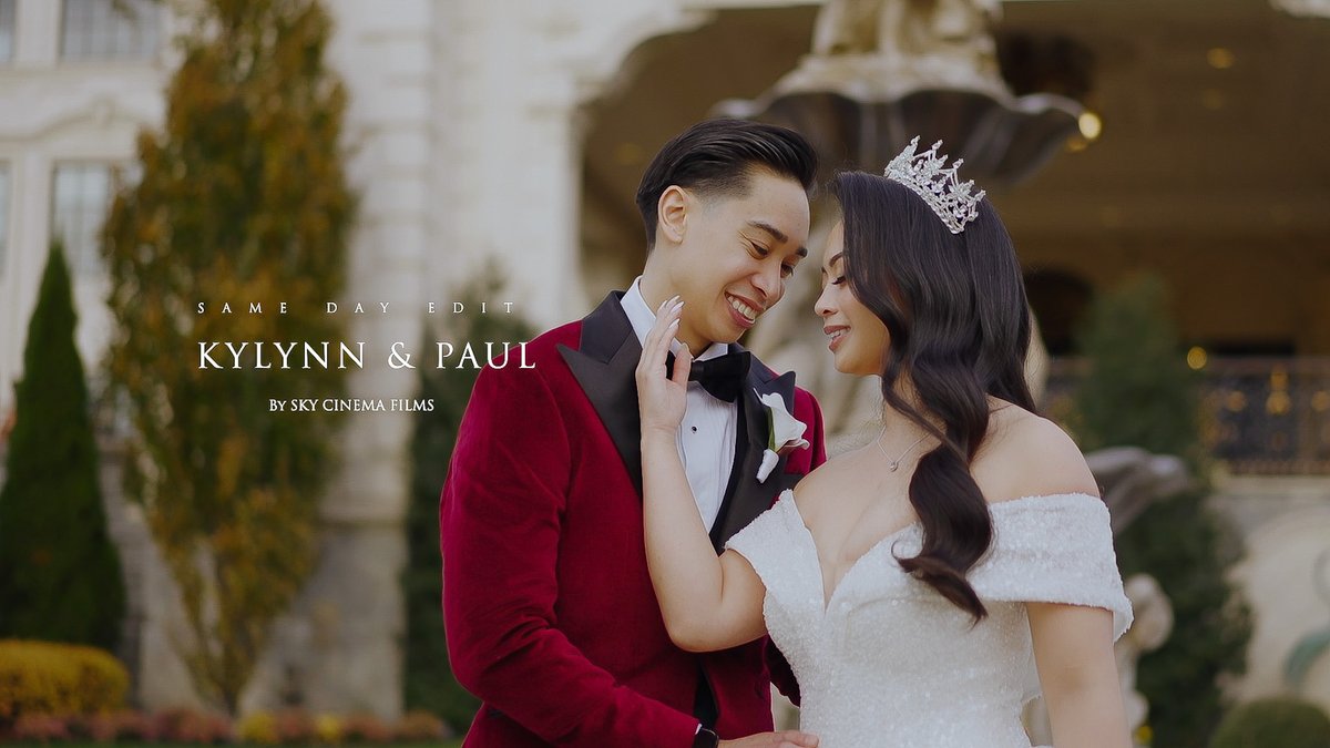 Skycinemafilms's tweet photo. Wedding at the Legacy Castle, NJ - Kylynn and Paul || Same Day Edit https://t.co/q2GNTi7MmX via @YouTube https://t.co/BSXg09R4KY