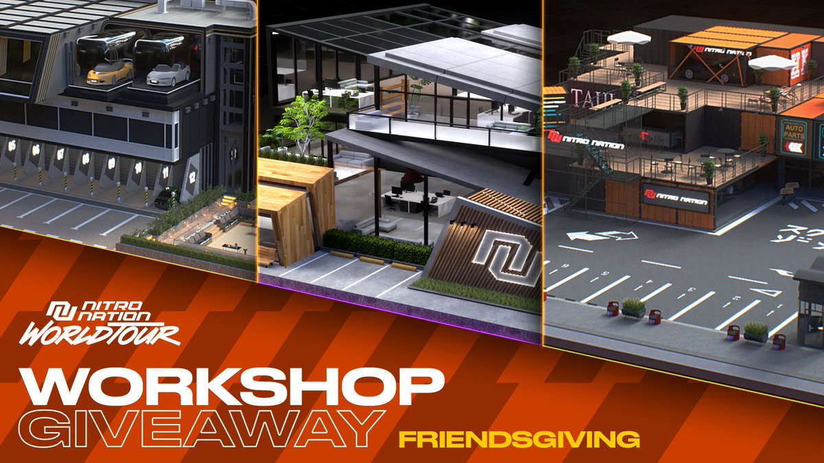 NitroNationTour's tweet photo. 🏁 Fast Lane Friendsgiving Giveaway 🏁

Enter to win a Workshop for both you &amp; a friend! 

Rules:
🏁 Retweet &amp; Like this tweet
🏁 Comment &amp; tag a friend
🏁 Follow @NitroNationTour 

⏰ Giveaway ends tomorrow 11/21/23 https://t.co/o494ze5HYP