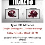 Photo by Cooper ISD (@CooperISD)
