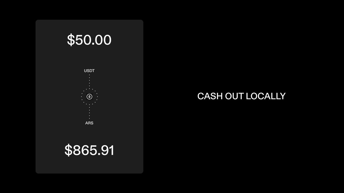 Strike users in Argentina can now use our Send Globally rails to cash out  their USDT balances to Argentine bank accounts. You can store your money in  USDT or #bitcoin and cash