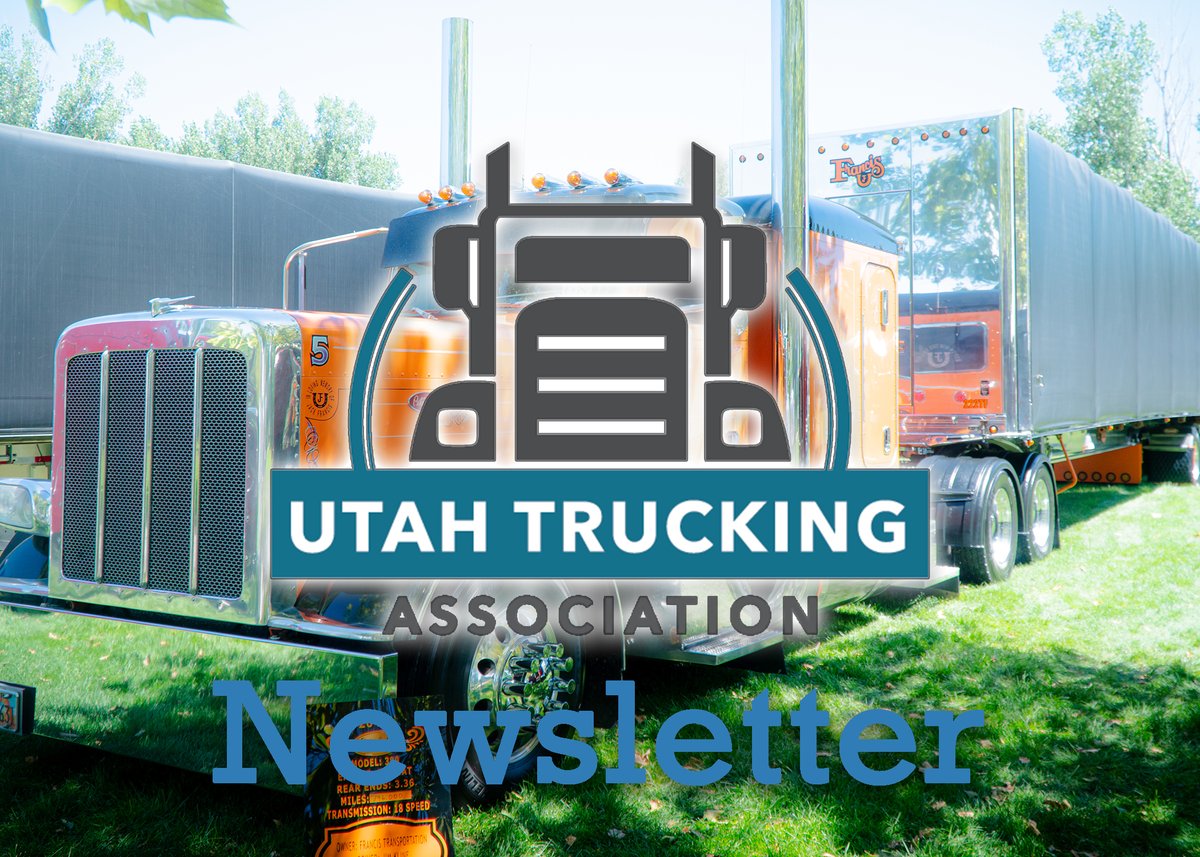 The Utah Trucking Association newsletter is up and ready to read. Click on the link below to check out whats going on within the industry. 

utahtrucking.com/utah-trucking-…