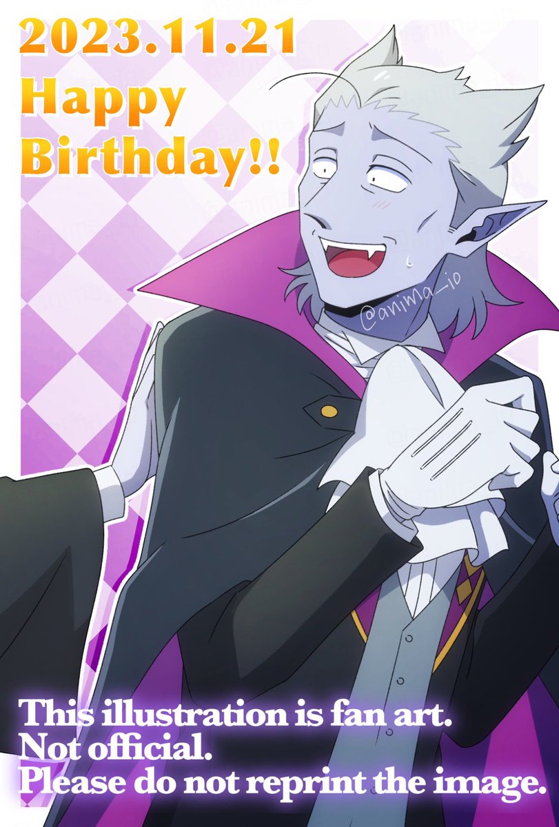 anima_io's tweet photo. ドラウスHappyBirthday!!🎂✨ https://t.co/sInPgWMSGI