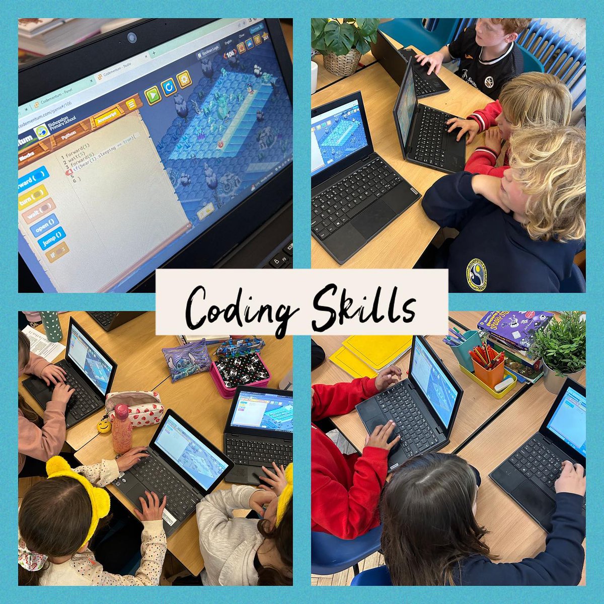 Kids learning to code with Codementum! 🙌 

👉 codementum.com

#Coding #CodingCourses #EdTech #CodingSkills #TeachCoding #CodingGames #computerscience #CSTeachers #STEM #StemEducation #teachcs #Teachers #education #EducationalGames #LearningisFun #Python #javascript #k12