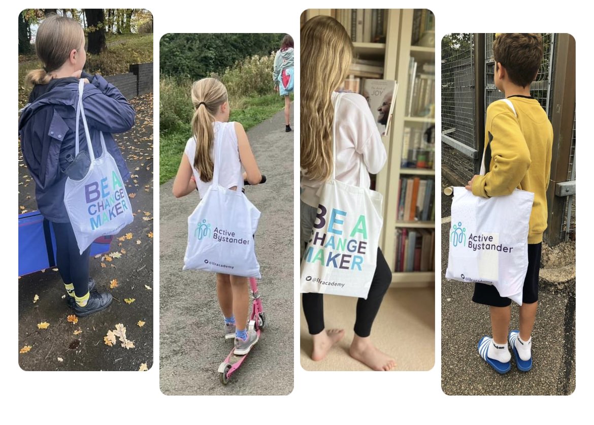 Some photos of our next gen #LLRActiveBystanders during #AntiBullyingWeek 2023 #MakeANoise We are proud of how our children ‘get’ the purpose of our @NHS_LLR Active Bystander programme ♥️ it’s about building and nurturing a community @ABAonline See: …icesterleicestershireandrutlandhwp.uk/active-bystand…