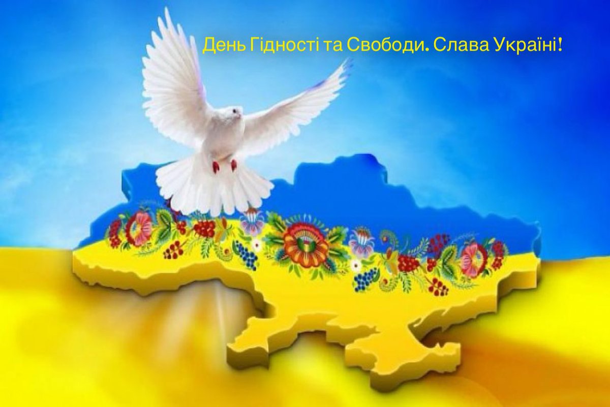 День Гідності та Свободи. Слава Україні! #ukraine #Україна #canada #newfoundland #mountpearl