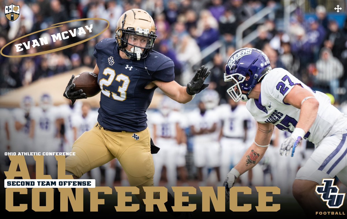 Evan McVay 2nd Team All-Conference RB