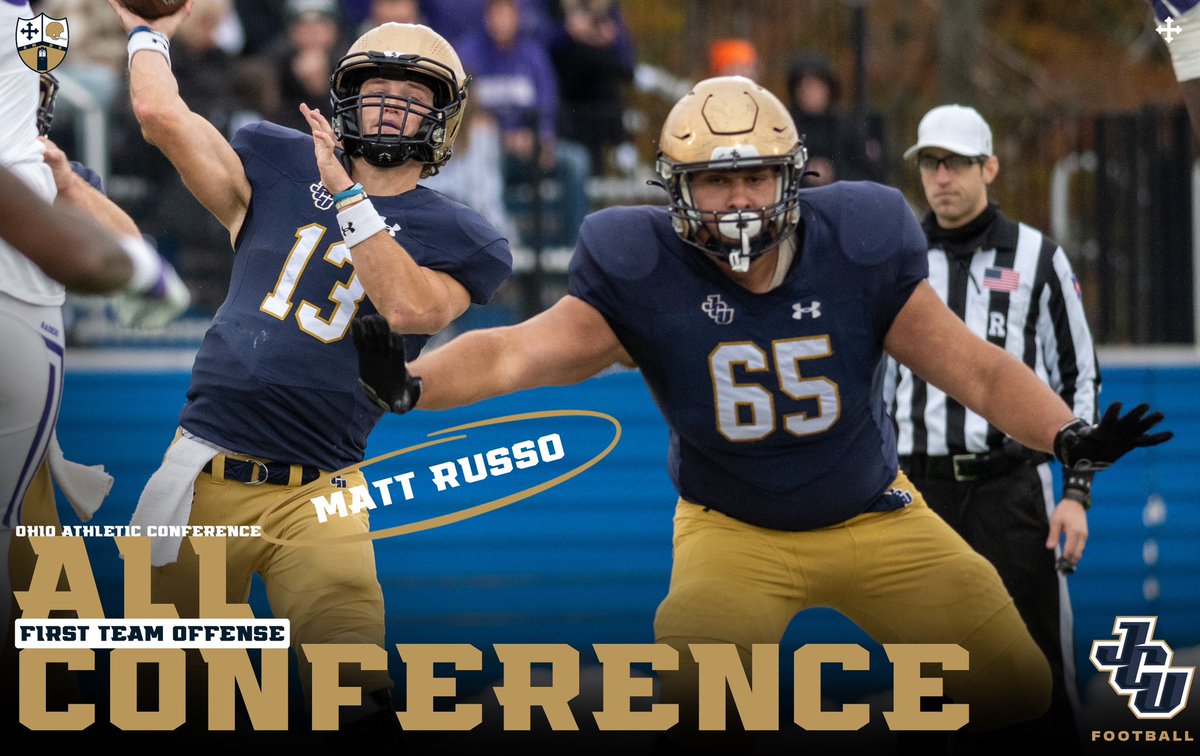 Matt Russo 1st Team All-Conference OL