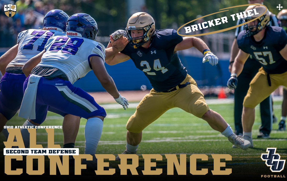 Bricker Thiel 2nd Team All-Conference DL