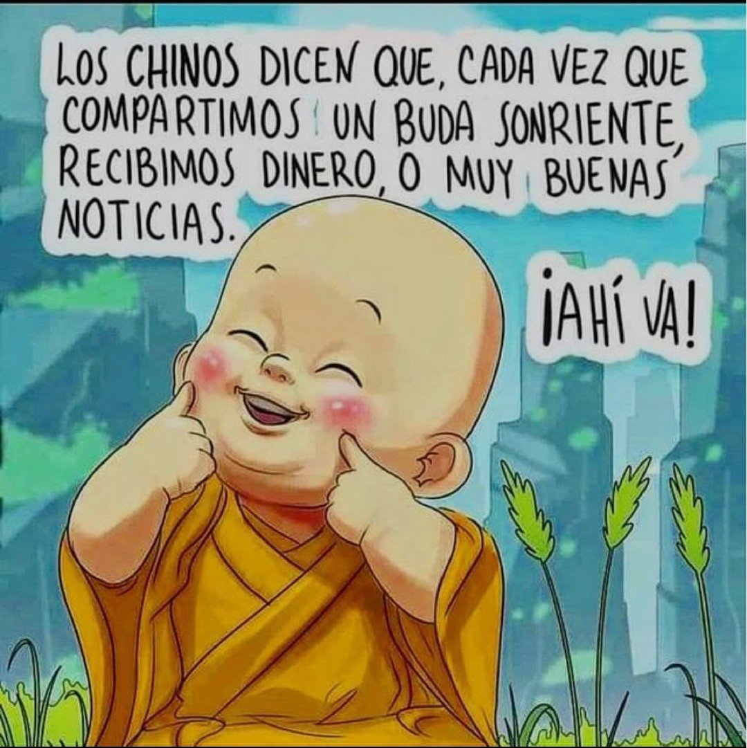 PiensaPositivoR's tweet photo. 🌟✨Vibro en Abundancia🌟✨

✨💰Buda Sonriente💰✨

🙏💰Decreta: HECHO ESTÁ💰🙏 https://t.co/5Vl2rAtCap