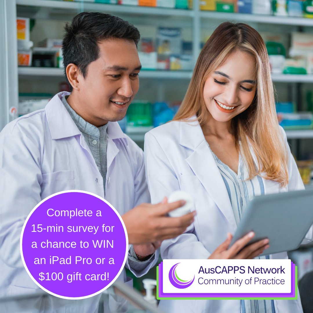 Community #pharmacists urgently needed for a national survey to understand how or whether you are providing #contraception and medical #abortion. Take part in the survey to win one of 10 iPad Pros or one of 150 gift cards (worth $100 each). Survey link: redcap.helix.monash.edu/surveys/?s=WCR…