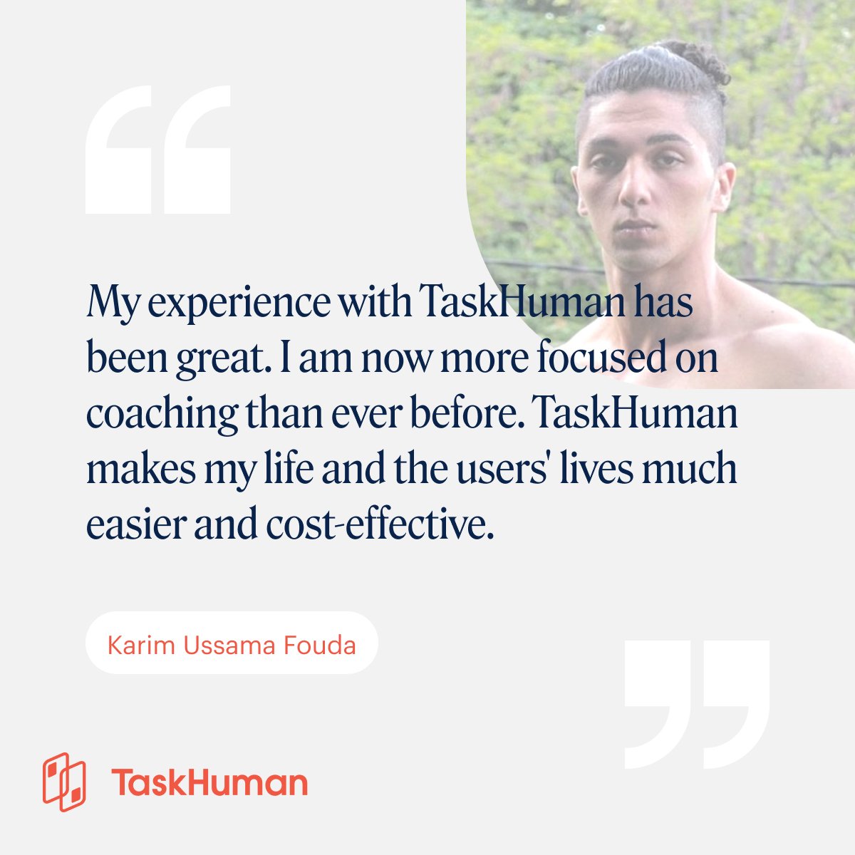 taskhuman's tweet photo. We're thrilled to launch #CoachesSpotlight, highlighting incredible talents in our coaching community!

Meet Coach Karim Ussama Fouda, a 14-year Certified Personal Trainer and former Finswimming World Champion. Join him on the journey to a #healthier, more #active lifestyle! 💪🏆 https://t.co/QhSClIiUbM