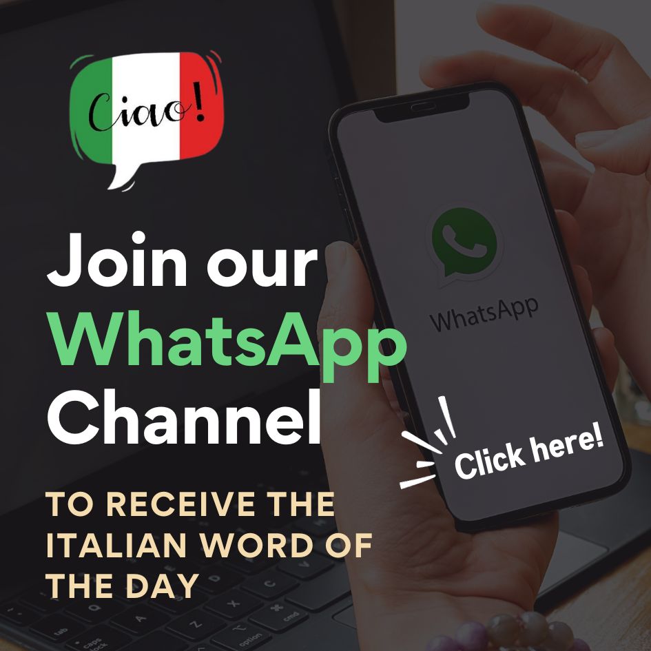 Daily Italian Words tweet media