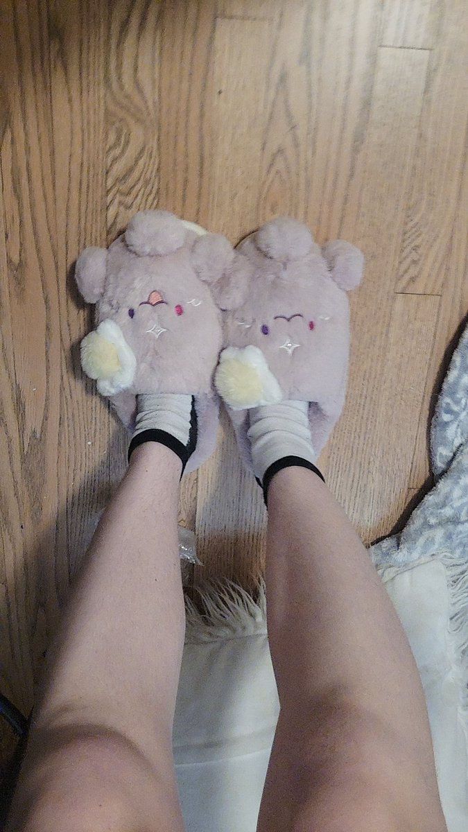 enviezcos's tweet photo. THEY ARRIVEDD!! I'm so excited to wear them for Aila😋 tysm @lucidrecms for hosting a GO for these slippers:33 #drecmsproofs https://t.co/4Du8UIgxgu