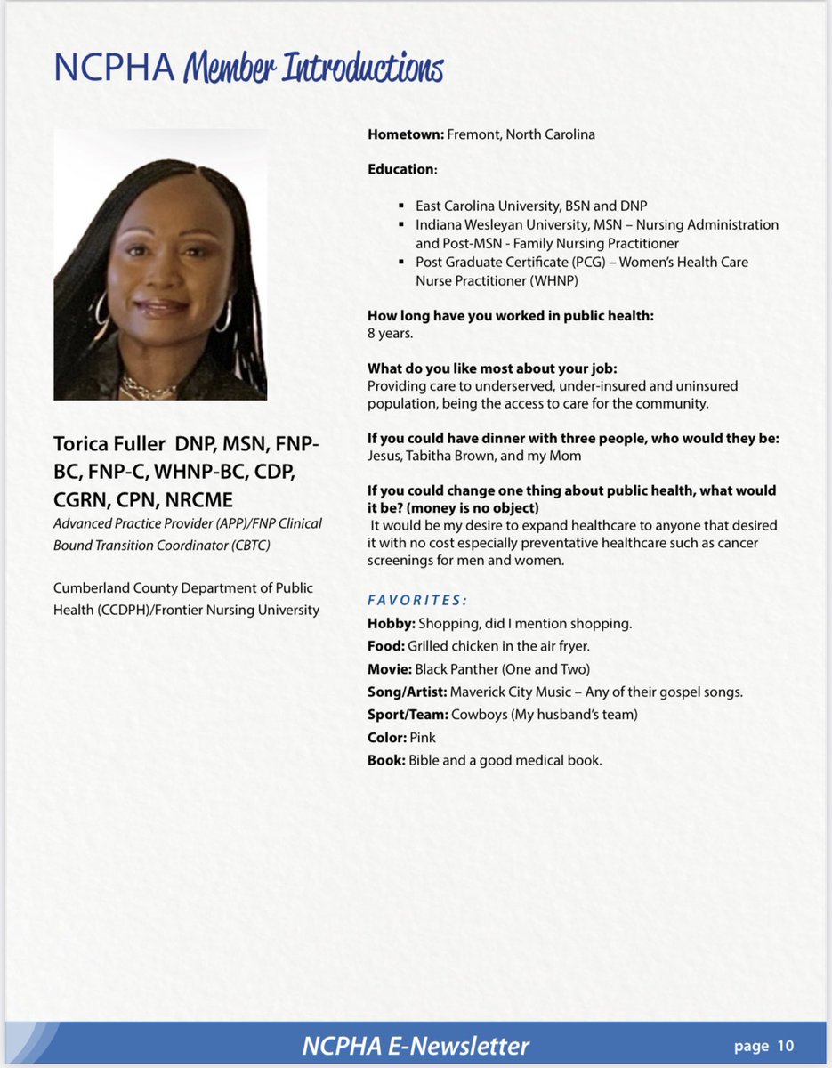 Dr. Torica Fuller, DNP, FNP-BC, FNP-C tweet media