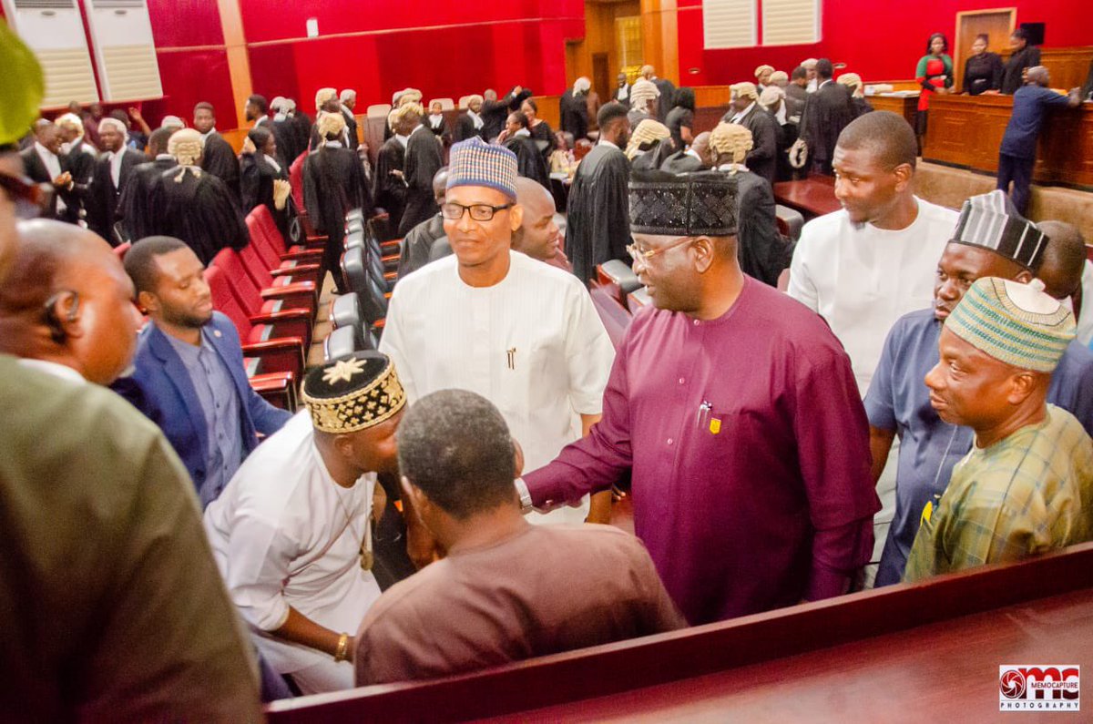 BarrSamode's tweet image. To the glory of God, today the Court of Appeal sitting in Abuja, affirmed the election victory of Governor Hyacinth Alia and myself, in alignment with the earlier judgement of the Benue State Governorship Election Tribunal.