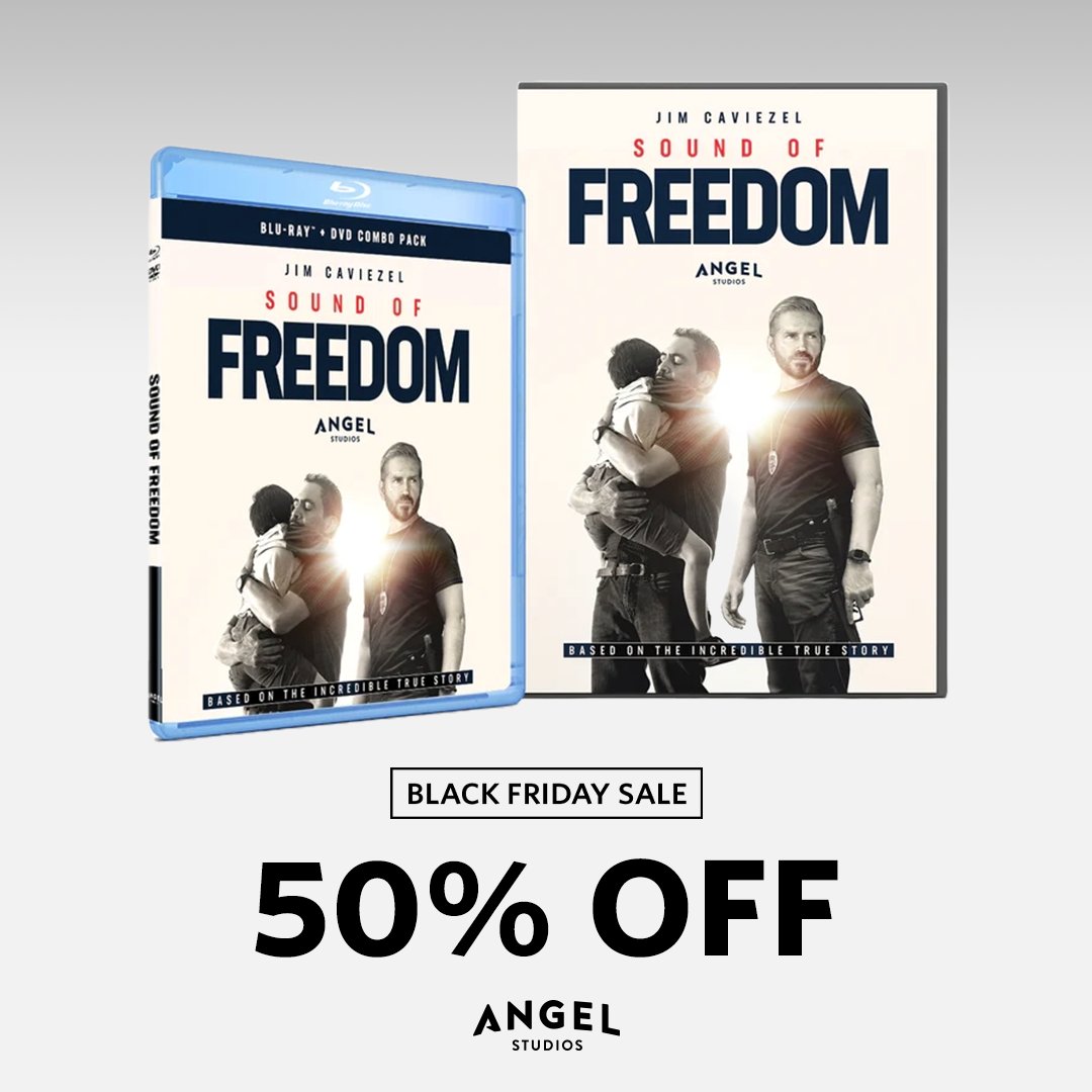Sound of Freedom  Movie on X: EARLY ACCESS BLACK FRIDAY SALE Get Sound  of Freedom on DVD and Blu-ray for 50% off on   #SoundofFreedom #blackfriday #DVD #Bluray  / X