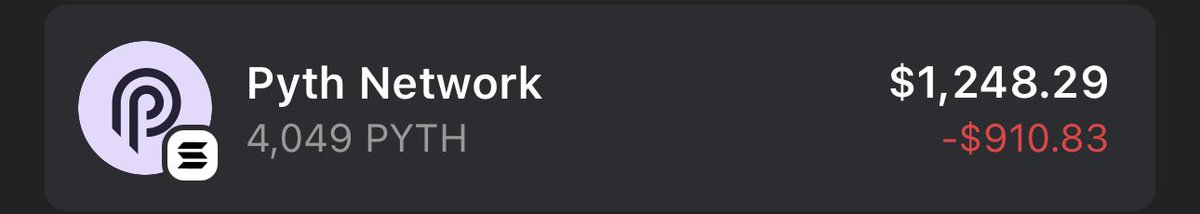 Always been a man of my word, let’s giveaway some $PYTH 

Drop a like and comment wallet addy.

I’m sending 100 $PYTH to 3 people  

Good luck 🫶