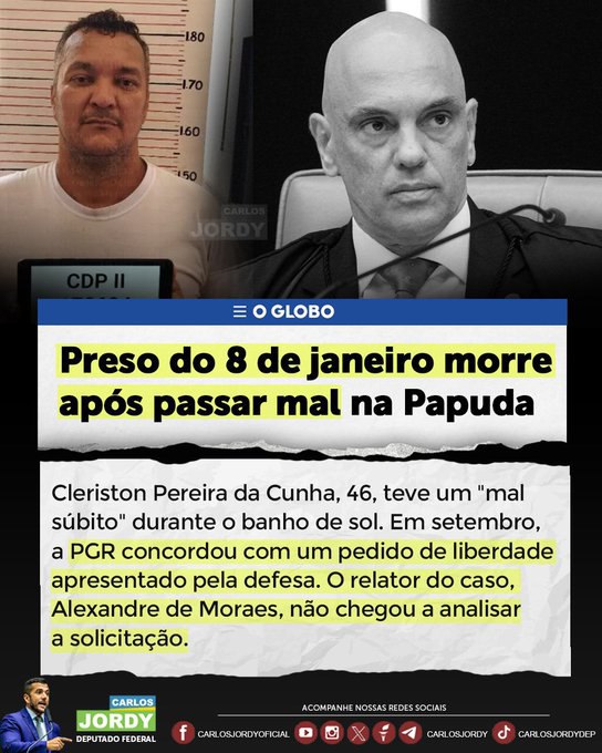 VaniaVoces's tweet photo. Ele não era Negro 
Ele não era gay (LGBT)
Ele não era um traficante
Ele não era um abortista 
Ele não era um pedófilo 
Ele não era um ladrão 
Ele não era um psicopata 
Ele não era assassino 
Se, ele fosse tudo isso 
estaria solto! https://t.co/UmXXObOVyL