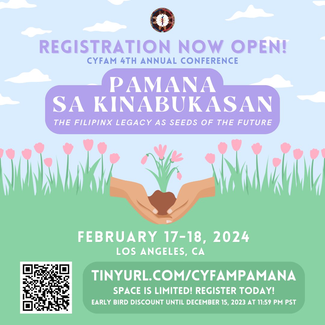 Registration is now live! tinyurl.com/cyfampamana