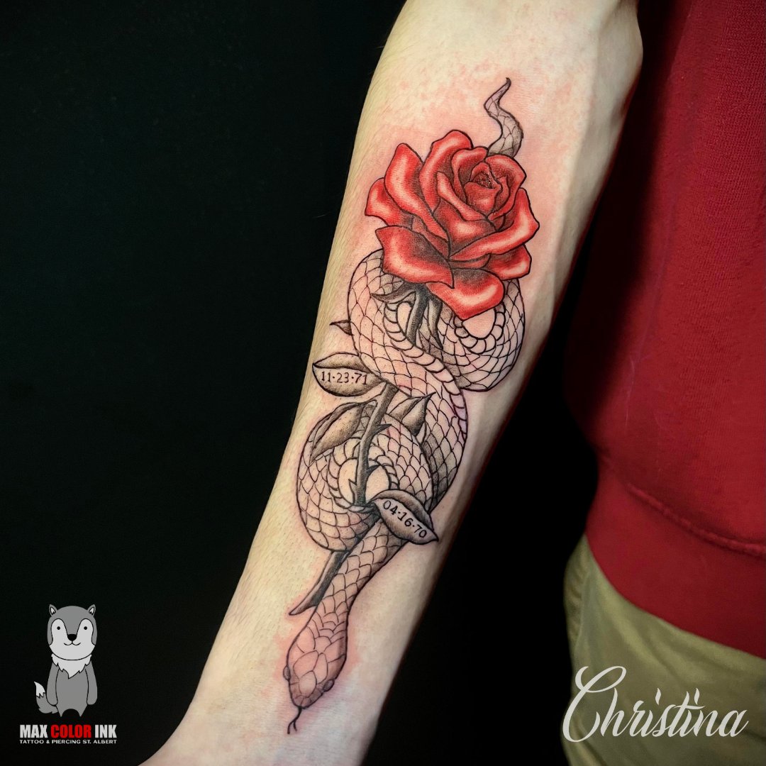 Unlocking the World of Tattoos with Christina! 🌟✒️

Ever wondered about the fascinating world of tattoos? 💭 Dive into Christina's (@chrissykeyser )  expertise and explore the art of self-expression. What design speaks to you? #FallenAngelTattoo  #ScriptArt #InkBeauty
