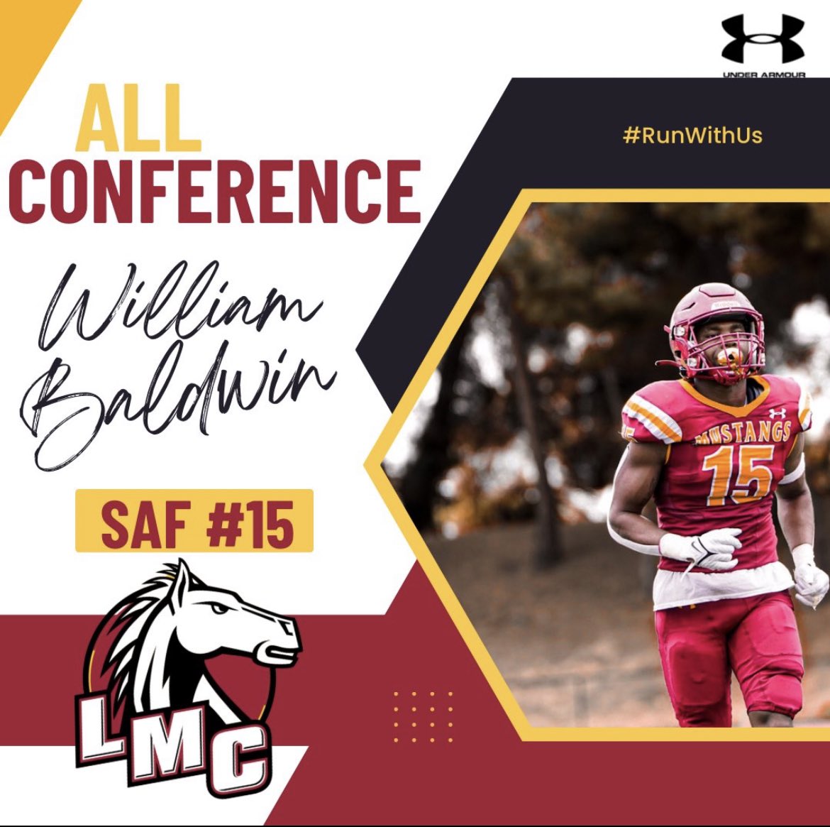 William Baldwin (@lamar_baldwin) on Twitter photo Beyond blessed to be named All-Conference DB ππΎποΈ <a href="/LMCmustangs/">LMC Football</a> @safetys_lmc <a href="/ShipeLMC/">Chris Shipe</a> Beyond blessed to be named All-Conference DB ππΎποΈ <a href="/LMCmustangs/">LMC Football</a> @safetys_lmc <a href="/ShipeLMC/">Chris Shipe</a>