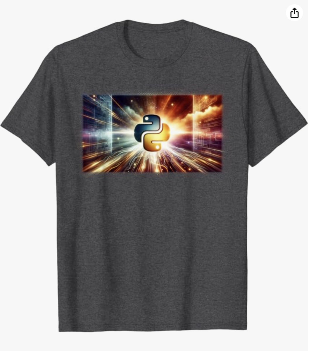 PlanetEyeDesign's tweet photo. Attention all coding wizards and Python aficionados! 🧙‍♂️✨

Embrace your inner Python guru with our cosmic Python T-shirt .  

 https://t.co/u8XVwpkq4B

#pythonprogramming  #PythonAi  #coderlife #python 
#python3  #pythondev #pythonIDE #jupyter #pycharm #atom #vscode #eclipse https://t.co/MZsq6tlOyR