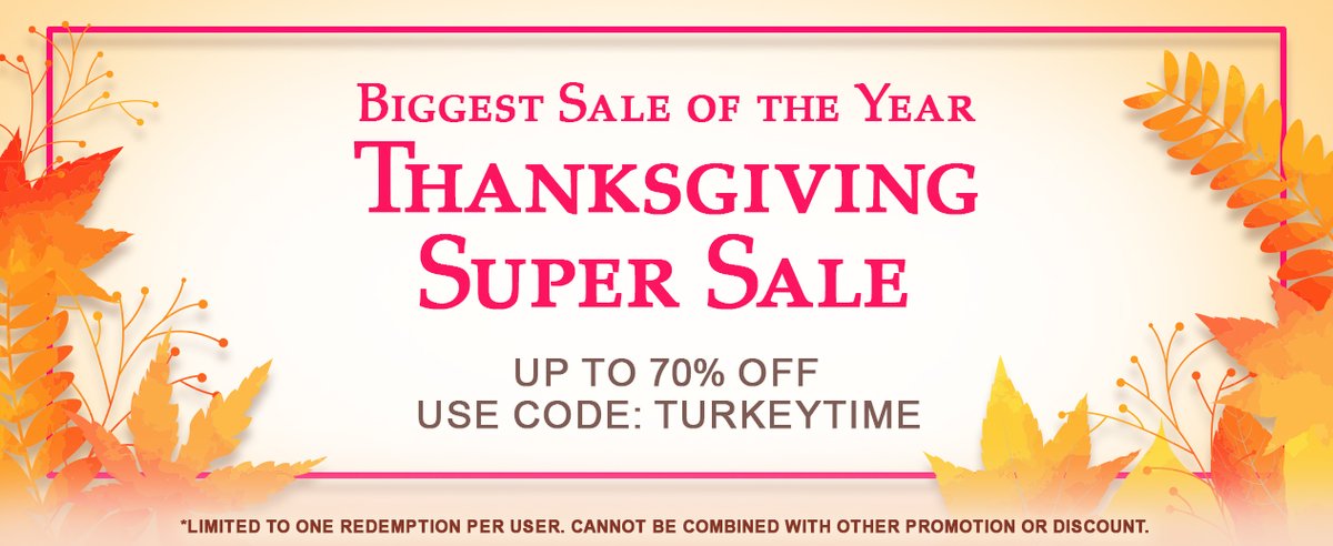 🦃 The biggest sale of the year! 🦃 Get up to 70% off games. 

🍂 Use code: TURKEYTIME at checkout. Shop now: wildtangent.com/?dp=wildgames&…