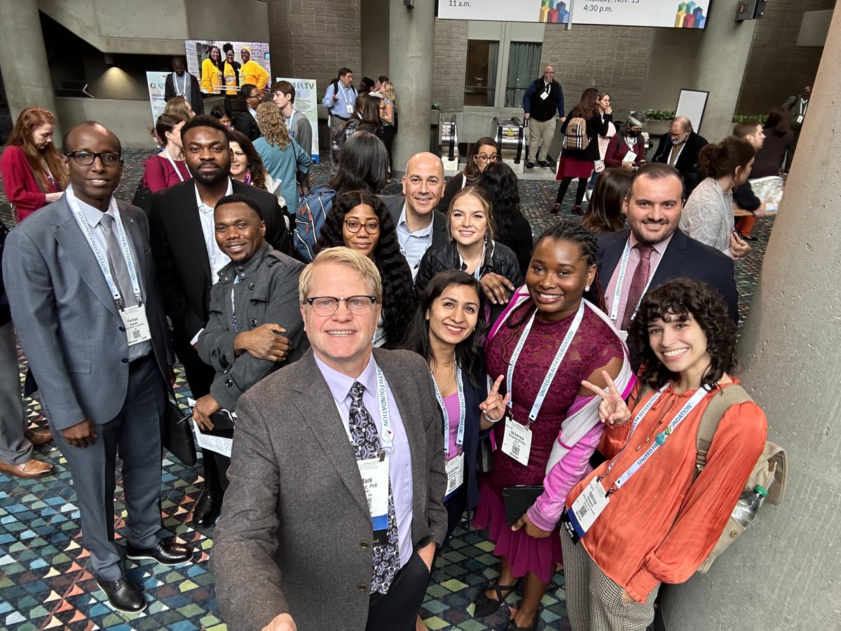 Last week was the APHA conference in Atlanta, Georgia. We had some of our students, faculty, and staff travel to attend the conference. Some of our students presented and did a fabulous job! It was a great experience and we were able to gather together to celebrate public health!