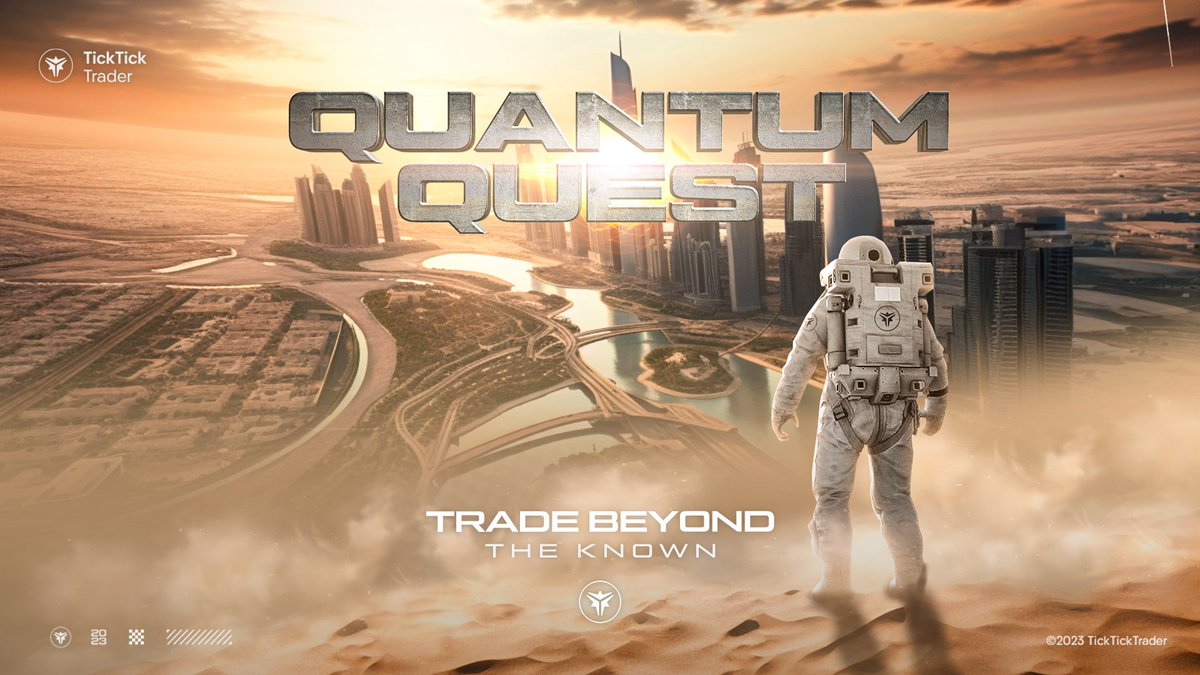 tickticktrader's tweet photo. ๐ A new trading universe awaits in Quantum Quest: Beyond the Known.
๐จโ๐ Launching Dec 4, 2023. Ready for lift-off? ๐
#QuantumQuest #TradingAdventure #BEYONDTHEKNOWN https://t.co/SP5GjQySxX