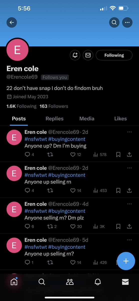 sat10_'s tweet photo. Both scammers ‼️ #buyincontent #sellingcontent #nsfw https://t.co/ZBtd8BsgHP