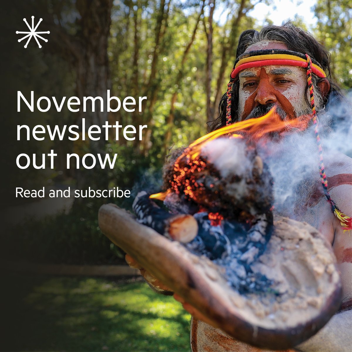 FiresticksA's tweet photo. ๐ข Our November newsletter is out! Read here & subscribe to recieve monthly good news stories in your inbox ๐๐ฟ https://t.co/ht2ZaodpVg Hear how #Firesticks Mentoring Program participants are kicking goals across the country & #Kaurna Fire Team is reigniting signal fires. ๐ฅ https://t.co/NSpfovwm2a