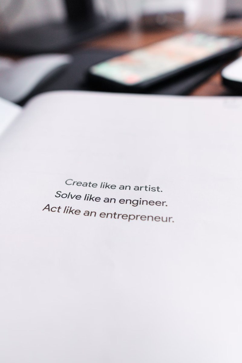 ✨ In the canvas of life, paint with creativity, engineer solutions, and embody the spirit of entrepreneurship. Create like an artist, solve like an engineer, and act like an entrepreneur. Your masterpiece awaits! 🎨🔧🚀 #CreativeMindset #EntrepreneurialSpirit