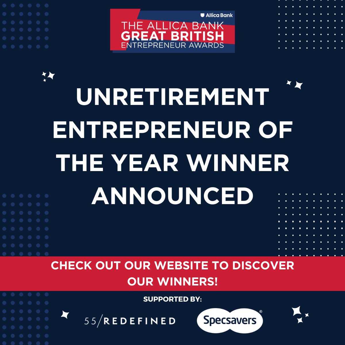 ANNOUNCED: The winner of Unretirement Entrepreneur of the Year 2023!🥳 Discover the winners here: greatbritishentrepreneurawards.com/national-winne… #GBEA2023 #unretirement #entrepreneur #winner