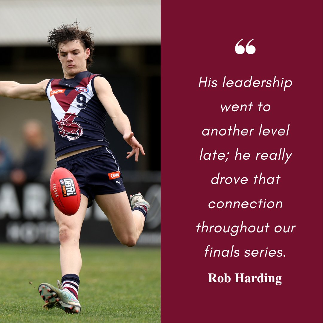 Archie Roberts is the half-back with speed to burn 🔥

I sat down with him to talk about working with AFL champions Matthew Lloyd and Scott Pendlebury, his leadership and putting his injury woes behind: bit.ly/RobertsFeature

#AFLDraft