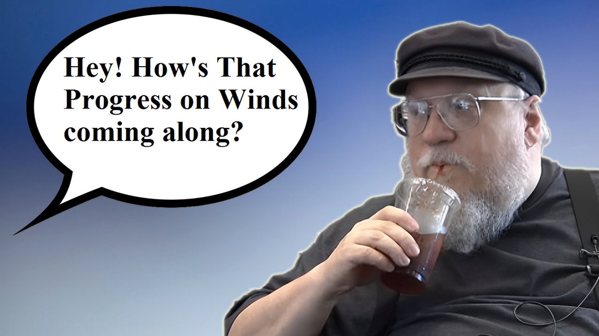 RedTeamReview's tweet image. In an interview with Bangcast, George said that he has 1,100 pages written but still has hundreds more pages to go...which is about the same thing he said last year on The Late Show with Stephen Colbert in 2022

 Video Here: youtu.be/chjhCs-B4XE

#WindsofWinter #GameOfThrones