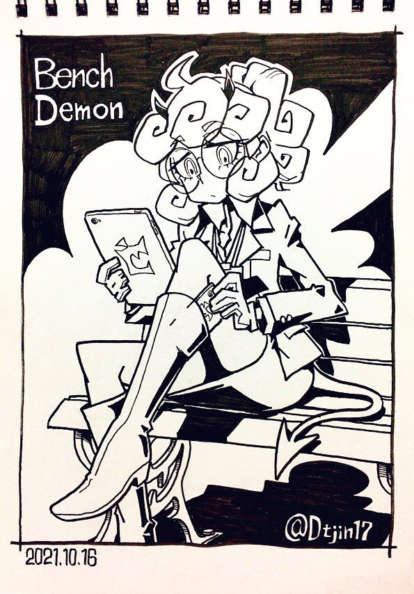 #いい太ももの日 #Helltaker #Helltakerfanart