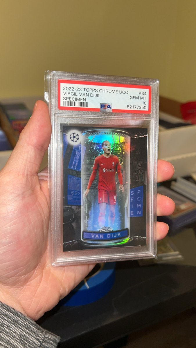 Couple of specimens came back today 

Haaland pop 17
Van Dijk pop 2
