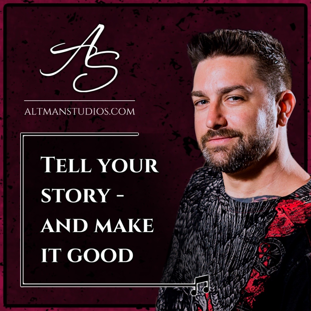 Your music has a story to tell. Are you ready to tell it?

Work with me: altmanstudios.com/booknow