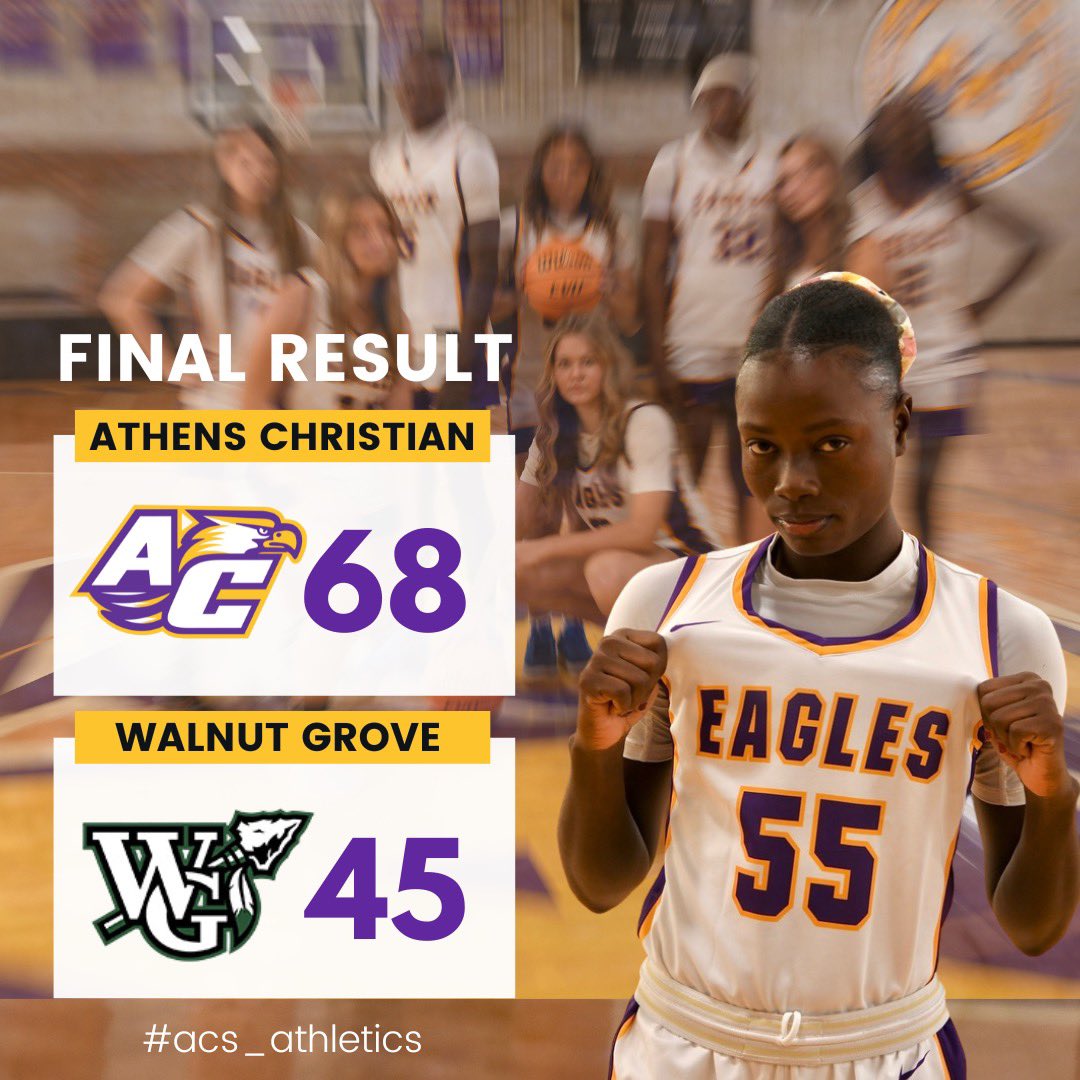 ACS Athletics (official) (@acs_eagle) on Twitter photo ACS 68
Walnut Grove 45
Marlene Mbilima 26pts 24rbs
Josi Vaughn 17pts
Voldie Basana 11pts 10rbs
Natalee Goff 9pts
Ansley Moore 5pts 5a <a href="/SandysSpiel/">Sandy's Spiel</a> ACS 68
Walnut Grove 45
Marlene Mbilima 26pts 24rbs
Josi Vaughn 17pts
Voldie Basana 11pts 10rbs
Natalee Goff 9pts
Ansley Moore 5pts 5a <a href="/SandysSpiel/">Sandy's Spiel</a>
