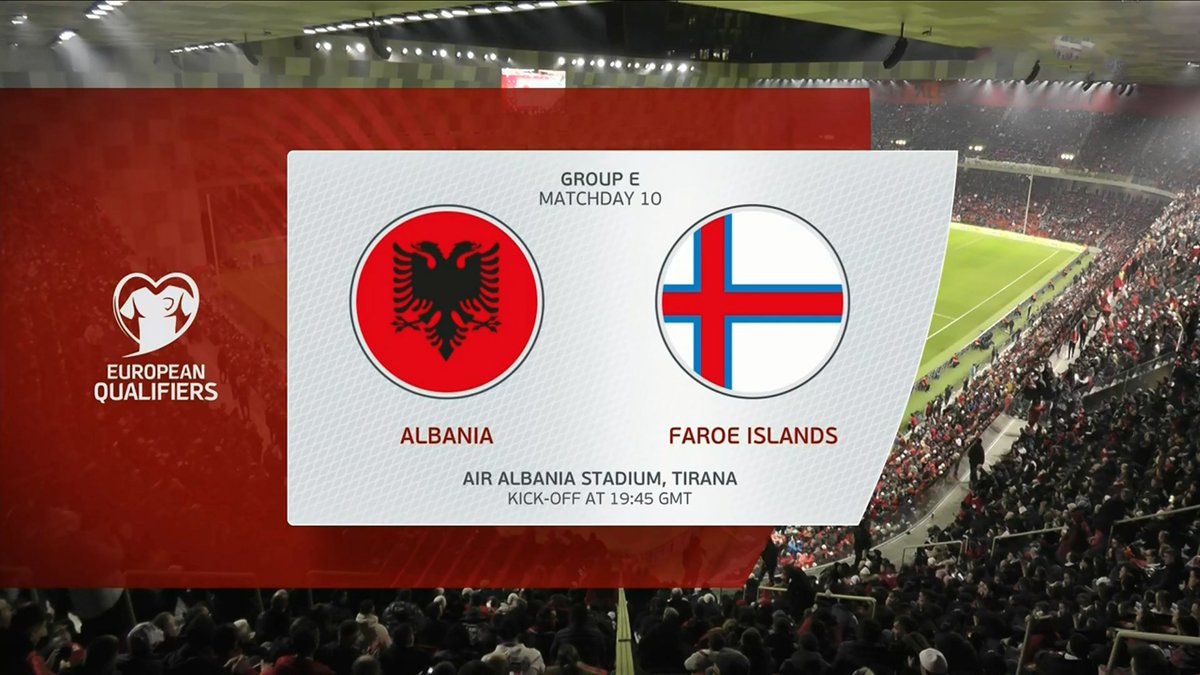 Albania vs Faroe Island Full Match 20 Nov 2023