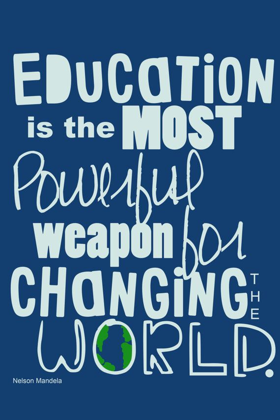 Education is the most powerful weapon for changing the world. #MondayMotivation #MondayThoughts #SuccessTrain #ThriveTogether #Success #Education #Powerful #Weapon