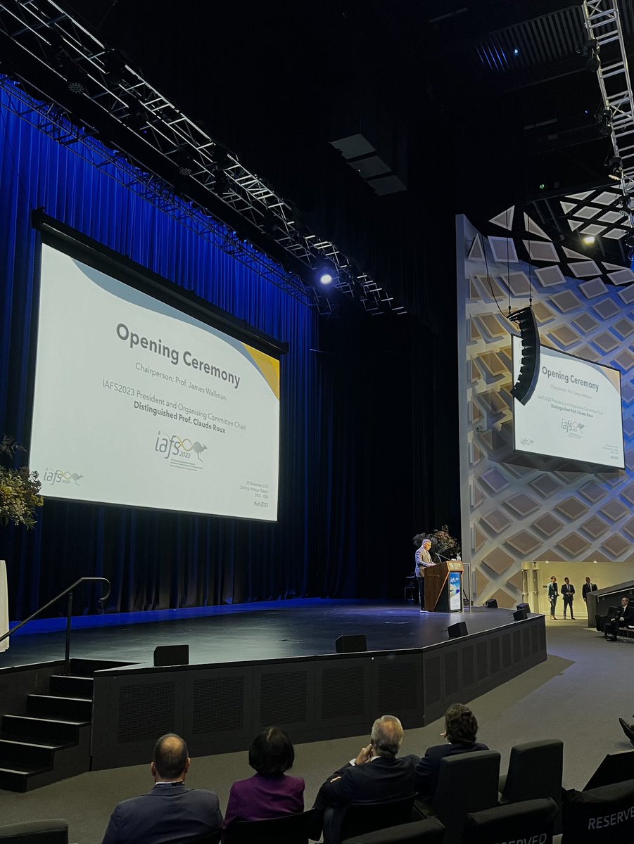 IAFS2026's tweet photo. Welcome to Day 1 of the #iafs2023 Conference Program
We began with an engaging Welcome to Country, the Opening Ceremony, and Awards Ceremony. 

#forensicscience #Sydney #ANZFSS

@CFS_UTS @Arinex @ANZFSS_NSW https://t.co/zSUCyHbJbv