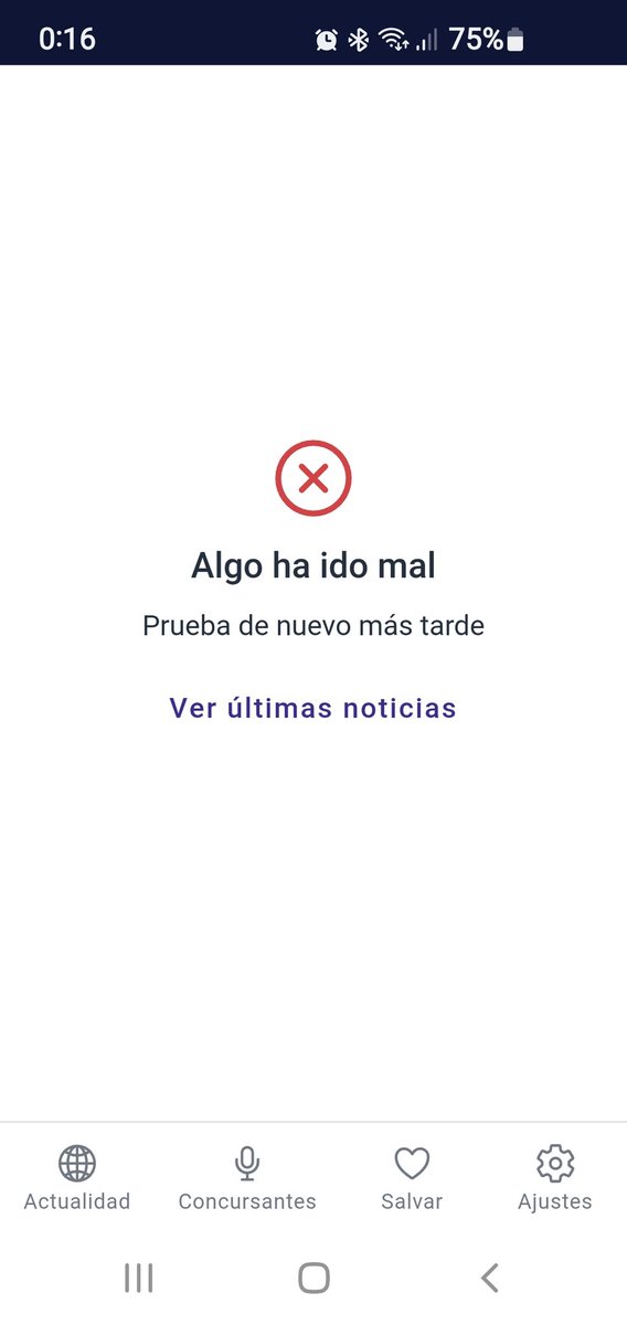 SalvaGarSa's tweet photo. Que pasa no me deja votar #OTGala0 https://t.co/ga0e0Q7rOi