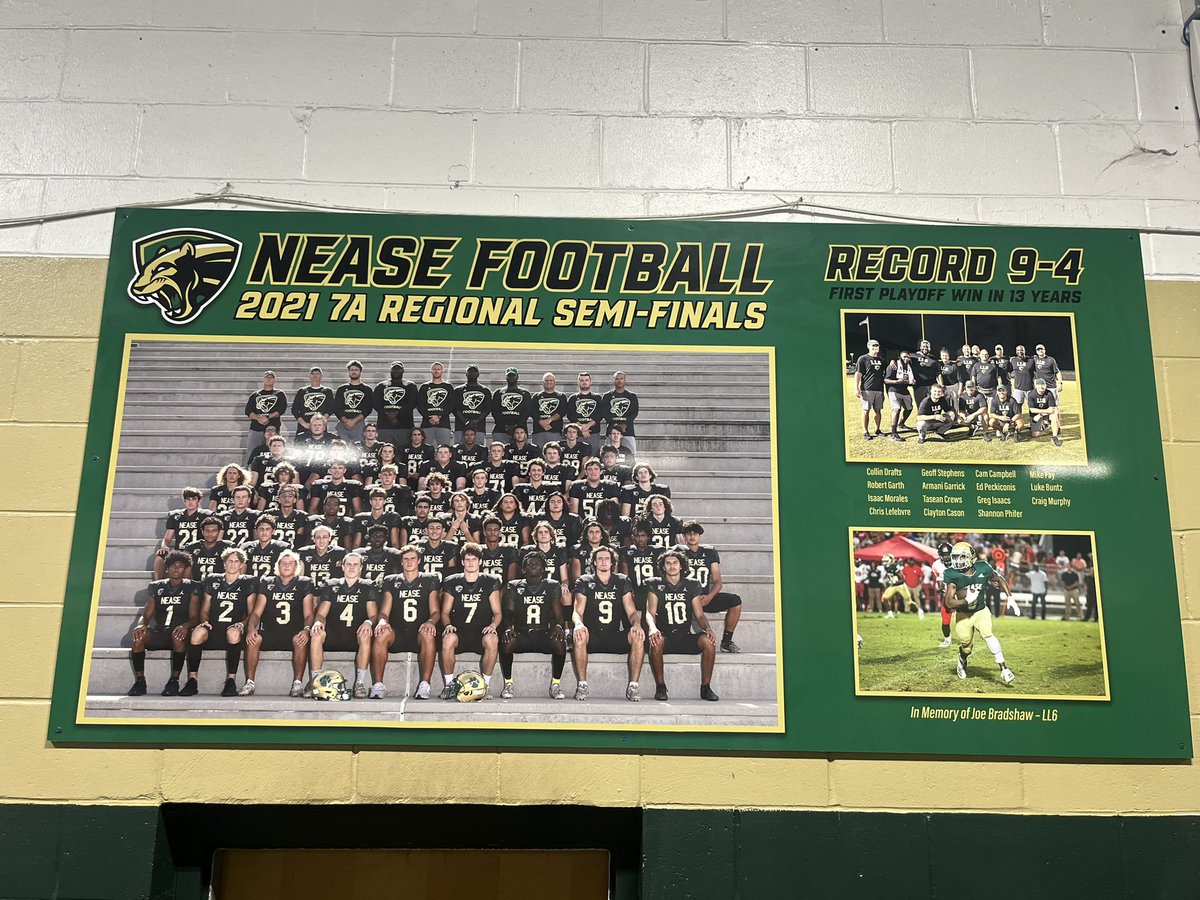 A couple months ago we were able to add a couple pieces to our weight room and stadium to commemorate the awesome season from 2021. Thank you to our TDC and to Sean McClafferty for continuing to support our program with everything we need. We’ll have some more hardware in soon!
