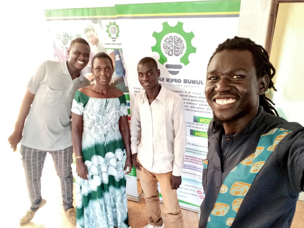 junubos's tweet photo. We met with @efoundationss today to plan for spelling bee, quiz, speech, poetry and spoken words events for 2024. We are thrilled to partner with them to inspire and empower young people in South Sudan. Stay tuned for more updates! #JunubOpenSpace #EFSS #Education #SouthSudan https://t.co/gNZ9HrbU46