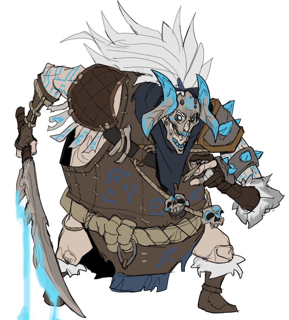 Toka_Kiiro's tweet photo. Big guy with a big weapon https://t.co/ZIIAQaS5Or