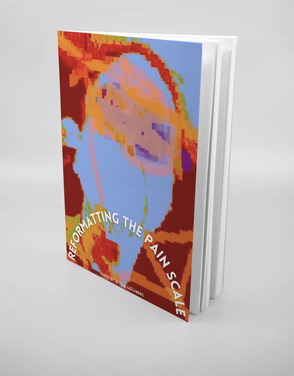 OlneyMagazine's tweet photo. After a LONG gestation &amp; development period we are happy to open pre-orders for @alyssaegoldberg's anthology project: "Reformatting The Pain Scale"

"It exists as an empowering and cathartic outlet to express pain outside of the medical binary."
-Goldberg

https://t.co/RI04qv95RW https://t.co/TYqbFRWZx4