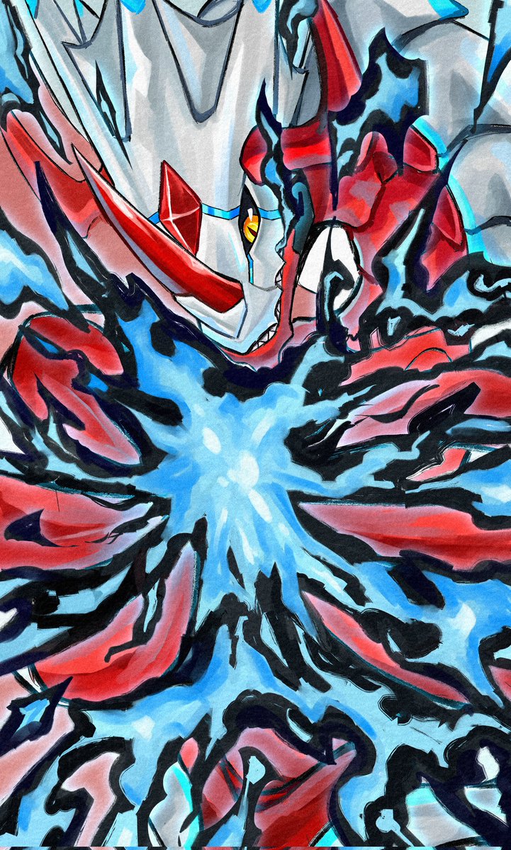 HuHuNuo111's tweet photo. #Digimonmy #デジモン #Digimon #グラウモン #デジモンゴーストゲーム #DigimonGhostGame
#カノーヴァイスモ #Canoweissmon
#イラスト練習中 #絵描きさんと繫がりたい #筆ペン #コピック https://t.co/ckyOD6rn9e